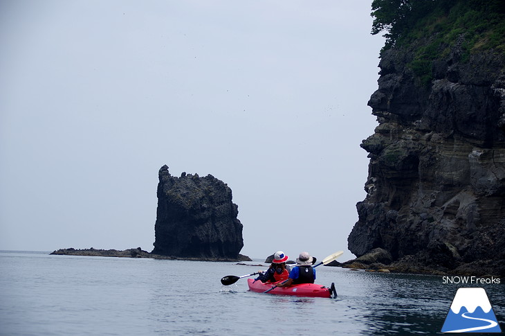 真夏の北海道・小樽塩谷 シーカヤックで目指せ『青の洞窟』！